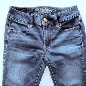 American Eagle Outfitters size 0 Dark Blue Wash Jeans
